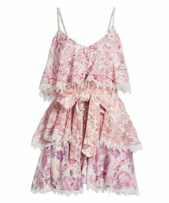 Hemant And Nandita NEW IN Suki Tiered Floral Minidress