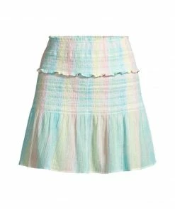LoveShackFancy NEW IN Camilla Smocked Skirt