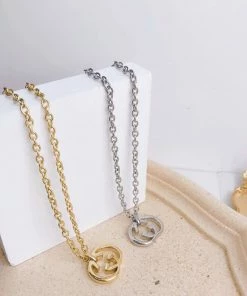 OnFemme By Lindsey's Kloset NEW IN Double G Necklace