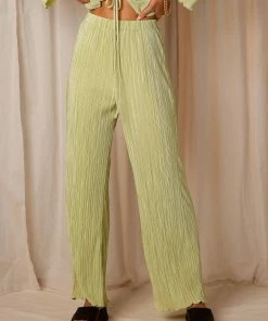 Pepper Mayo 90s Muse Pants - Sage