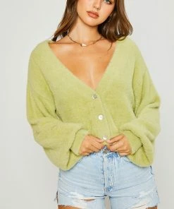 OnFemme By Lindsey's Kloset NEW IN Avocado Cardigan 6 OnFemme By Lindsey's Kloset NEW IN Avocado Cardigan