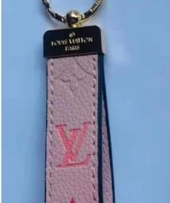 OnFemme By Lindsey's Kloset NEW IN LV Leather Key Chain