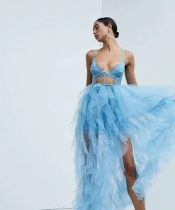 For Love And Lemons NEW IN ROSARIO MAXI DRESS