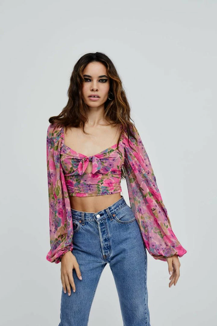 For Love And Lemons Trisha Crop Top 1 For Love And Lemons Trisha Crop Top