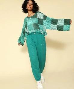 NEW IN TEAL BOYS LIE KNIT SWEATER