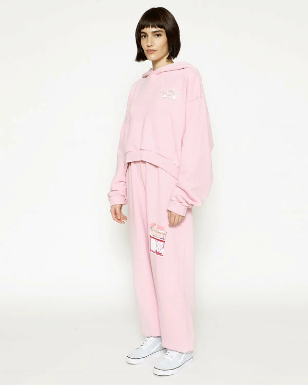 Boys Lie NEW IN PINK NO SMOKE WITHOUT FIRE SWEATPANTS 5 Boys Lie NEW IN PINK NO SMOKE WITHOUT FIRE SWEATPANTS