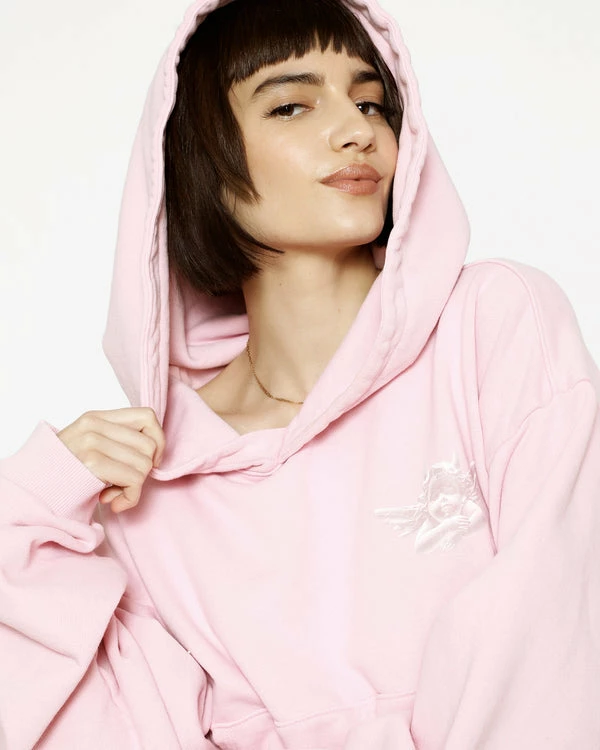 Boys Lie NEW IN PINK NO SMOKE WITHOUT FIRE HOODIE 4 Boys Lie NEW IN PINK NO SMOKE WITHOUT FIRE HOODIE