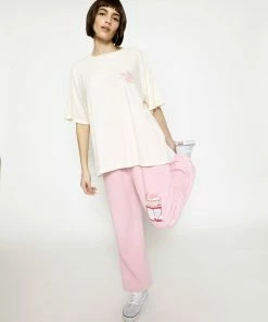 Boys Lie PINK NO SMOKE WITHOUT FIRE BOYFRIEND TEE