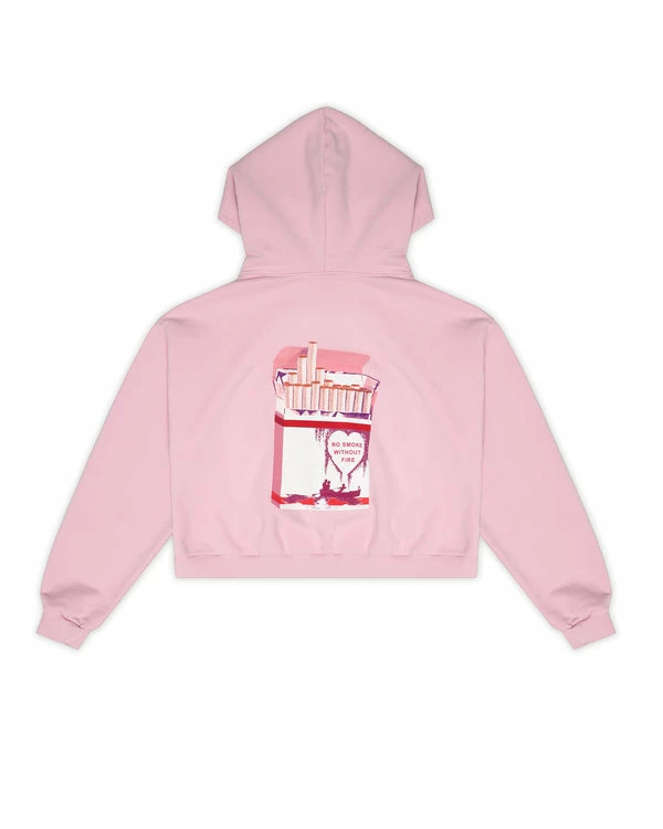 Boys Lie NEW IN PINK NO SMOKE WITHOUT FIRE HOODIE 7 Boys Lie NEW IN PINK NO SMOKE WITHOUT FIRE HOODIE
