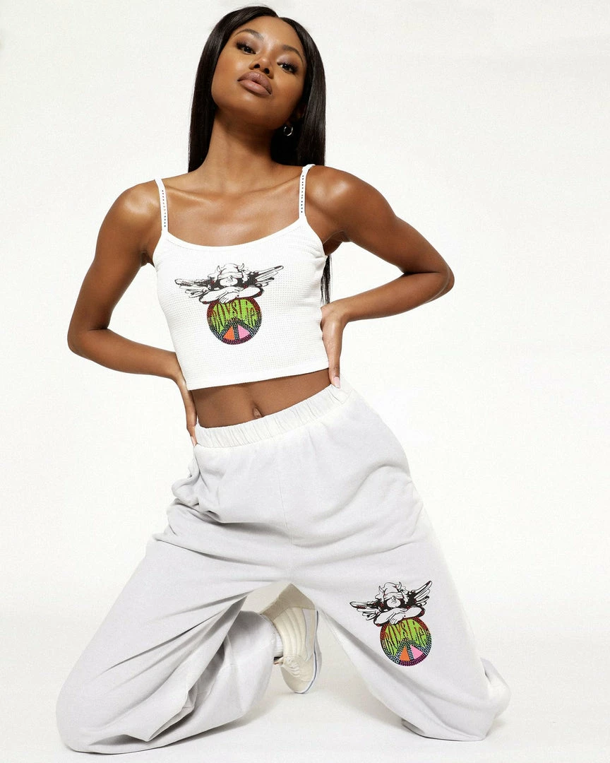 NEW IN Peace Of Boys Lie Thermal Tank 1 NEW IN Peace Of Boys Lie Thermal Tank