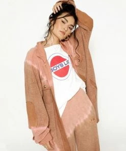 Boys Lie BROWN INSIDE OUT PAMELA TOP NEW IN