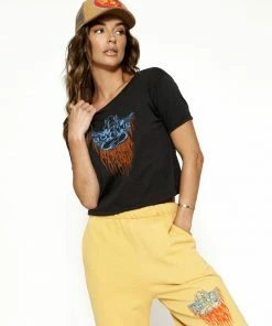 Boys Lie NEW IN Ask Me If I Care Cropped Baby Tee