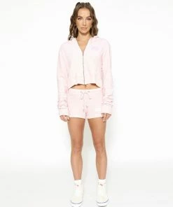 Boys Lie ROSE TERRY ZIP-UP