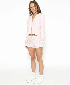 Boys Lie ROSE TERRY ZIP-UP