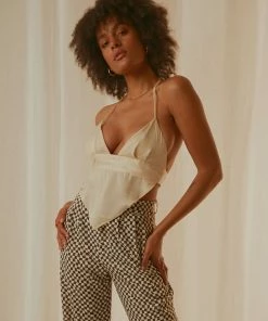 Pepper Mayo Worlds Collide Top - Ivory