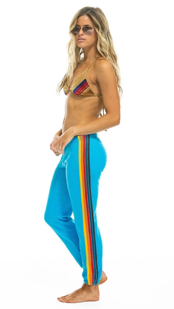 Aviator Nation 5 Stripe Sweatpants NEW IN 1 Aviator Nation 5 Stripe Sweatpants NEW IN