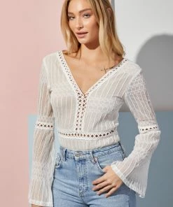 OnFemme By Lindsey's Kloset Angel Bodysuit NEW IN