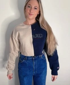 Undone By Kate Reworked Harvard Crewneck NEW IN