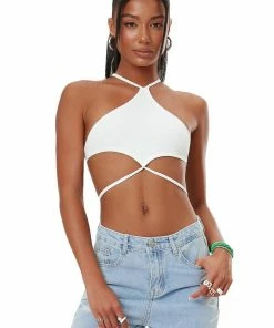 The Kript ROWAN TOP - WHITE