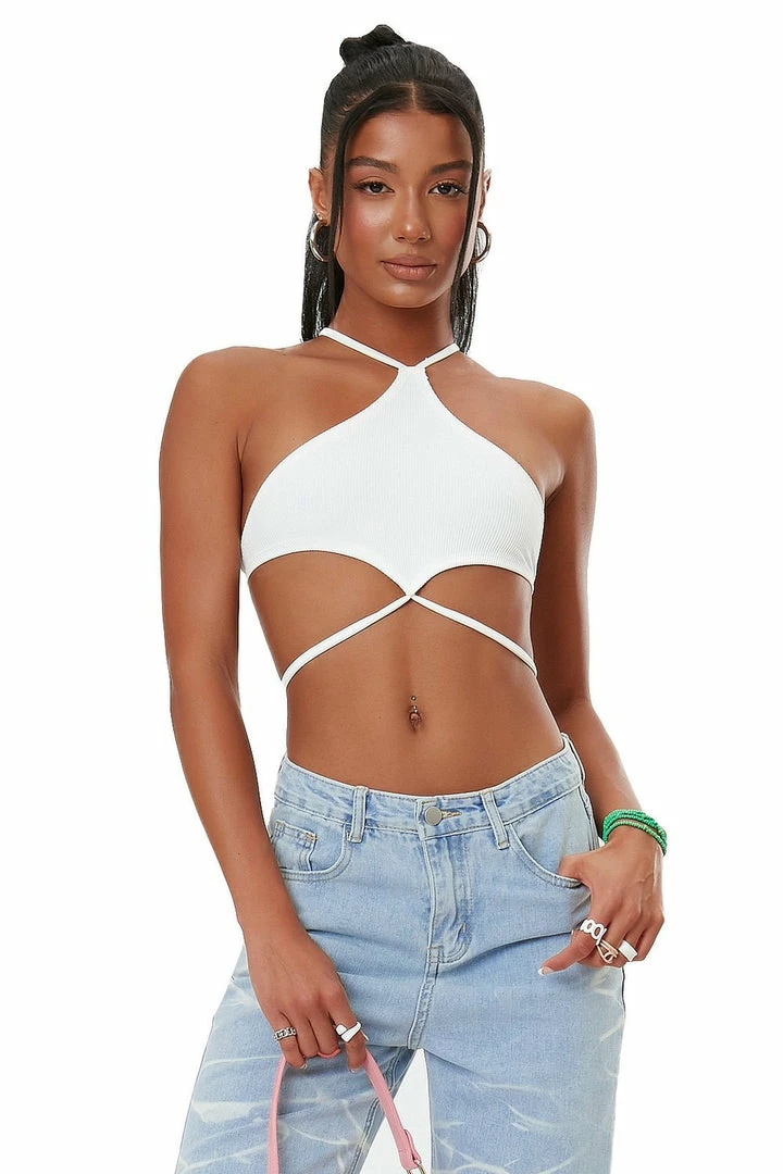 The Kript ROWAN TOP - WHITE 1 The Kript ROWAN TOP - WHITE