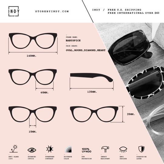 I.N.D.Y NEW IN Diana Sunglasses 2 I.N.D.Y NEW IN Diana Sunglasses