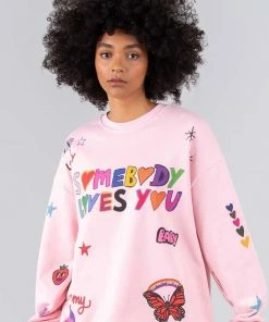 The Mayfair Group Mayfair X @iscreamcolour Somebody Loves You Sherbet Crewneck 10 The Mayfair Group Mayfair X @iscreamcolour Somebody Loves You Sherbet Crewneck