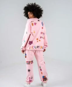 The Mayfair Group Mayfair X @iscreamcolour Somebody Loves You Sherbet Sweatpants NEW IN