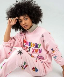 The Mayfair Group Mayfair X @iscreamcolour Somebody Loves You Sherbet Crewneck 8 The Mayfair Group Mayfair X @iscreamcolour Somebody Loves You Sherbet Crewneck