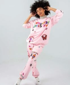 The Mayfair Group Mayfair X @iscreamcolour Somebody Loves You Sherbet Sweatpants NEW IN