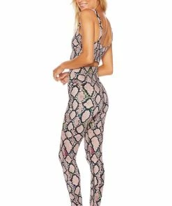 BEACHRIOT NEW IN PIPER LEGGING JEWELED PYTHON