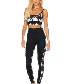 BEACHRIOT COLORBLOCK LEGGING HOUNDSTOOTH NEW IN