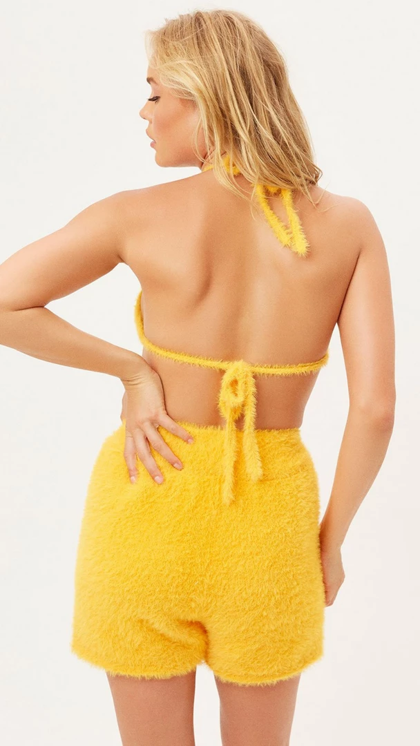Frankie's Bikinis Rebel Fuzzy Shorts 3 Frankie's Bikinis Rebel Fuzzy Shorts