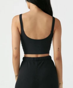 Joah Brown Contour Crop Tank NEW IN