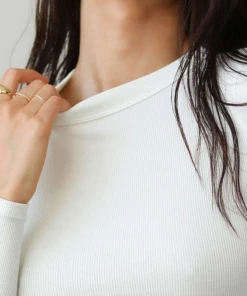 Joah Brown Crewneck Long Sleeve NEW IN