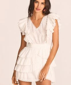 LoveShackFancy Corelli Mini Dress NEW IN