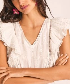 LoveShackFancy Corelli Mini Dress NEW IN