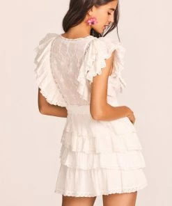 LoveShackFancy Corelli Mini Dress NEW IN