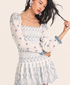 LoveShackFancy NEW IN Jayce Mini Dress