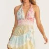 LoveShackFancy NEW IN Cambria Halter Mini Dress