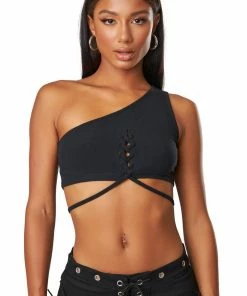 The Kript DAX TOP - BLACK NEW IN