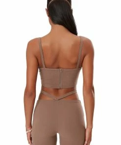 The Kript ELEMENTAL BASIK CORSET - BROWN 7 The Kript ELEMENTAL BASIK CORSET - BROWN