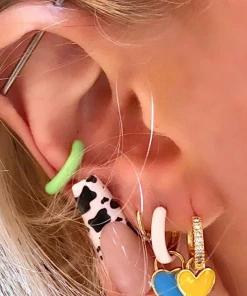 Bon Bon Whims Club Enamel Ear Cuff