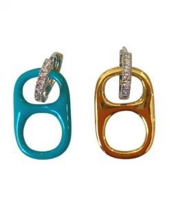 Bon Bon Whims Club Enamel Pop Drop Earrings NEW IN