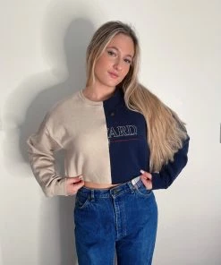 Undone By Kate Reworked Harvard Crewneck NEW IN