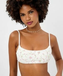 Frankie's Bikinis Dallas Waffle Bralette Bikini Top