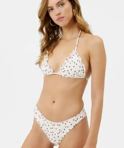 Frankie's Bikinis NEW IN Dawson Terry Cheeky Bikini Bottom