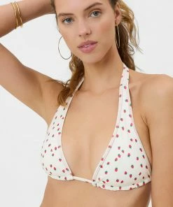 Frankie's Bikinis Harlow Terry Halter Bikini Top