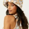 Frankie's Bikinis NEW IN Jax Terry Floral Bucket Hat