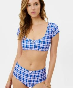 Frankie's Bikinis Lisa Terry Full Coverage Bikini Bottom NEW IN