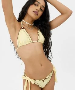 Frankie's Bikinis Tia Triangle Bikini Top NEW IN
